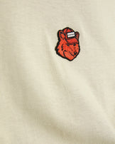 Maison Kitsuné x Hunter Fox Head Patch Tee Shirt Stone Beige