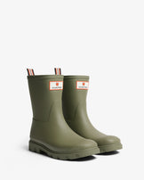 Maison Kitsuné x Hunter Unisex Downpour Short Boots Laurel Green