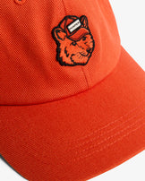 Maison Kitsuné x Hunter Fox Head Patch Cap Burnt Orange