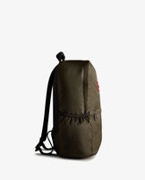 Nylon Large Backpack Dark Olive