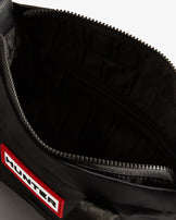 Nylon Mini Topclip Tote Black