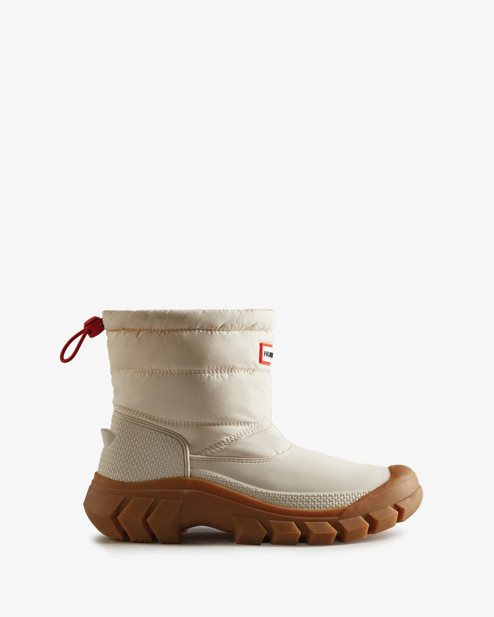 Women's Intrepid Short Snow Boot White Willow/Gum – Hunter Boots