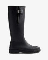 Unisex Downpour Adjustable Boot Black