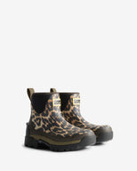 Women's GANNI X Hunter Balmoral Ankle Boot Leopard Print/Black