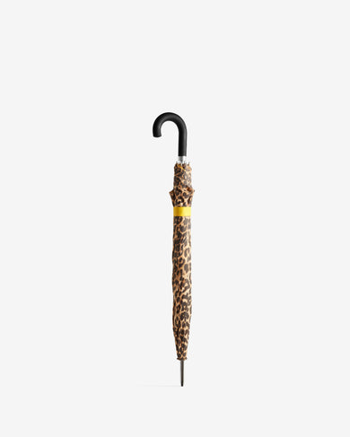 Unisex GANNI X Hunter Umbrella Lemon/Leopard