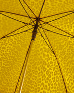 Unisex GANNI X Hunter Umbrella Lemon/Leopard