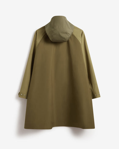 Unisex GANNI x Hunter Waterproof Poncho Green