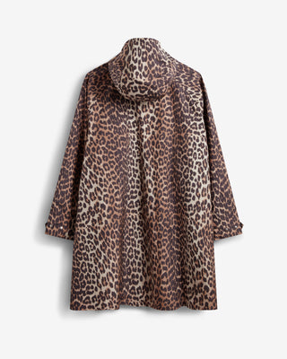 Unisex GANNI x Hunter Waterproof Poncho Leopard