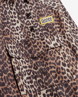 Unisex GANNI x Hunter Waterproof Poncho Leopard