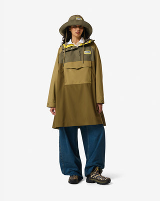 Unisex GANNI x Hunter Waterproof Poncho Green