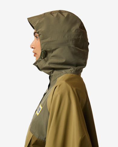 Unisex GANNI x Hunter Waterproof Poncho Green