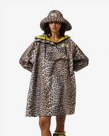 Unisex GANNI x Hunter Waterproof Poncho Leopard