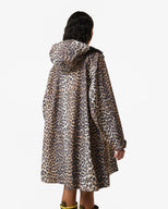 Unisex GANNI x Hunter Waterproof Poncho Leopard
