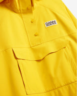 Unisex GANNI x Hunter Waterproof Poncho Lemon