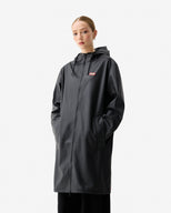 Unisex Downpour Andrea Pu Raincoat Black