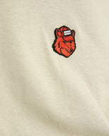 Maison Kitsuné x Hunter Fox Head Patch Tee Shirt Stone Beige