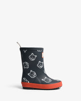 Maison Kitsuné x Hunter Fox Heads Kids First Contrast Night Sky/ Burnt Orange