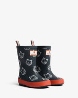 Maison Kitsuné x Hunter Fox Heads Kids First Contrast Night Sky/ Burnt Orange