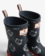Maison Kitsuné x Hunter Fox Heads Kids First Contrast Night Sky/ Burnt Orange