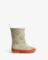 Maison Kitsuné x Hunter Fox Heads Kids First Tonal Ash Tree/Burnt Orange