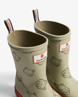 Maison Kitsuné x Hunter Fox Heads Kids First Tonal Ash Tree/Burnt Orange