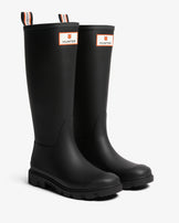 Maison Kitsuné x Hunter Unisex Downpour Tall Boots Black