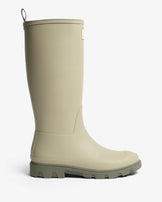 Maison Kitsuné x Hunter Unisex Downpour Tall Boots Ash Tree/Lauren Green
