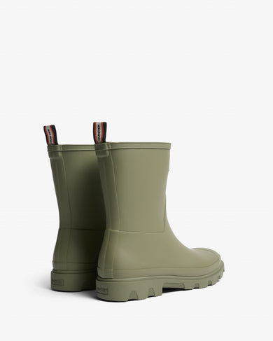 Maison Kitsuné x Hunter Unisex Downpour Short Boots Laurel Green