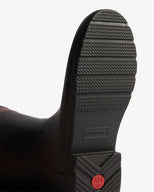 Women's Refined Gold Trim Riding Boot Black/Brown Bolt