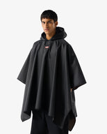 Unisex Hunter Packable Poncho Black