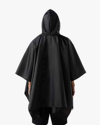 Unisex Hunter Packable Poncho Black