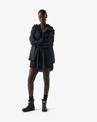 Unisex Play Packable Shell Rain Jacket Black