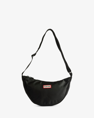 Claymorie Nylon Sling Crossbody Bag Black