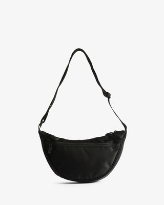 Claymorie Nylon Sling Crossbody Bag Black