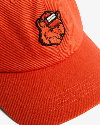 Maison Kitsuné x Hunter Fox Head Patch Cap Burnt Orange