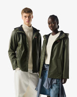 Unisex Downpour Izzy Pu Hooded Jacket Kambaba