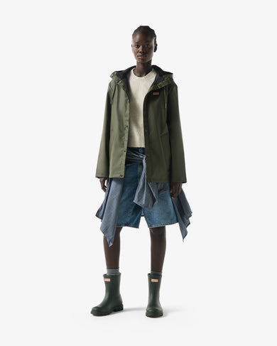 Unisex Downpour Izzy Pu Hooded Jacket Kambaba