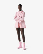 Unisex Downpour Izzy Pu Hooded Jacket Parfait Pink