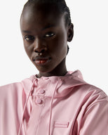 Unisex Downpour Izzy Pu Hooded Jacket Parfait Pink