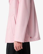 Unisex Downpour Izzy Pu Hooded Jacket Parfait Pink