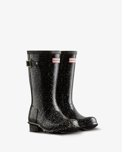 Junior Originals Giant Glitter Boot Black