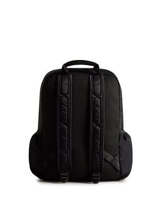 Nylon Large Backpack Black