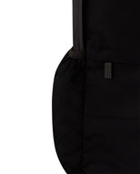 Nylon Large Backpack Black