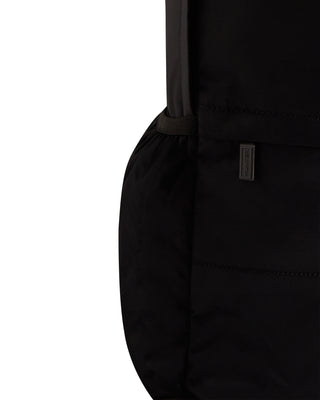 Nylon Large Backpack Black
