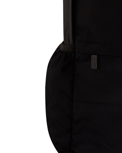 Nylon Large Backpack Black