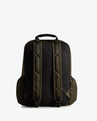 Nylon Large Backpack Dark Olive