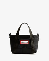 Nylon Mini Topclip Tote Black