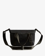Nylon Mini Topclip Tote Black
