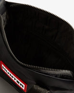 Nylon Mini Topclip Tote Black
