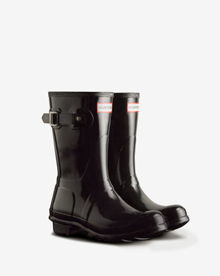 Women's Original Short Gloss Boot Black